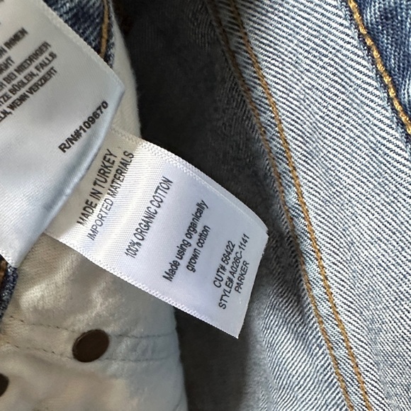 Agolde Parker Vintage cut offs sz 30 - Picture 5 of 6